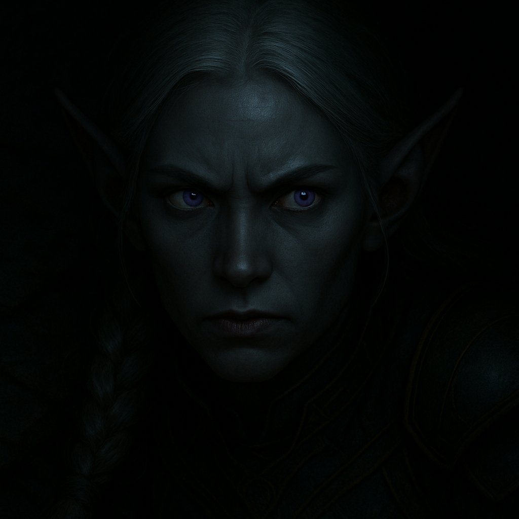 Drow Assassin Ritual Alive