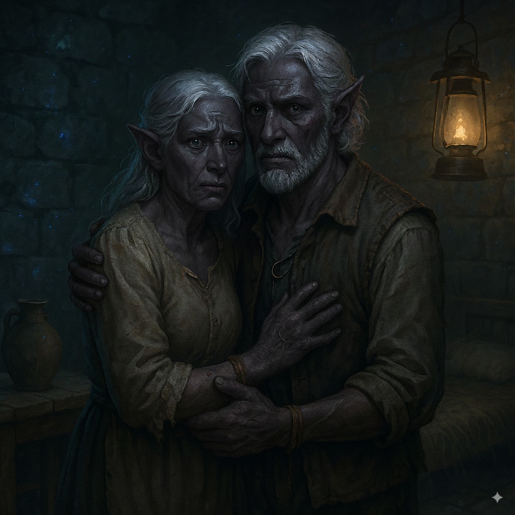 Selron and Maelith Starglad as Hostages